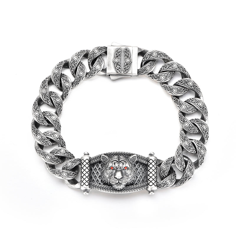 Lion Sterling Silver Bracelets