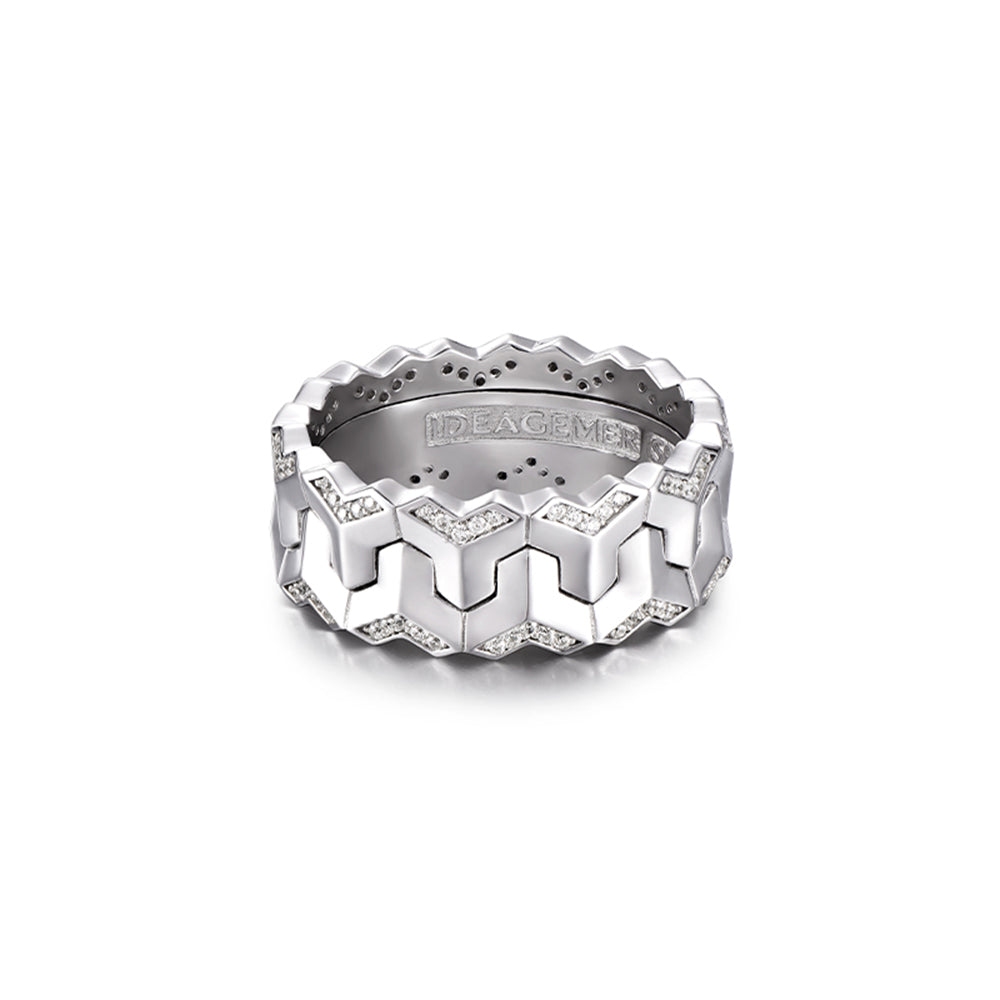 Original Design Fashion Sterling Silver Armor Rings