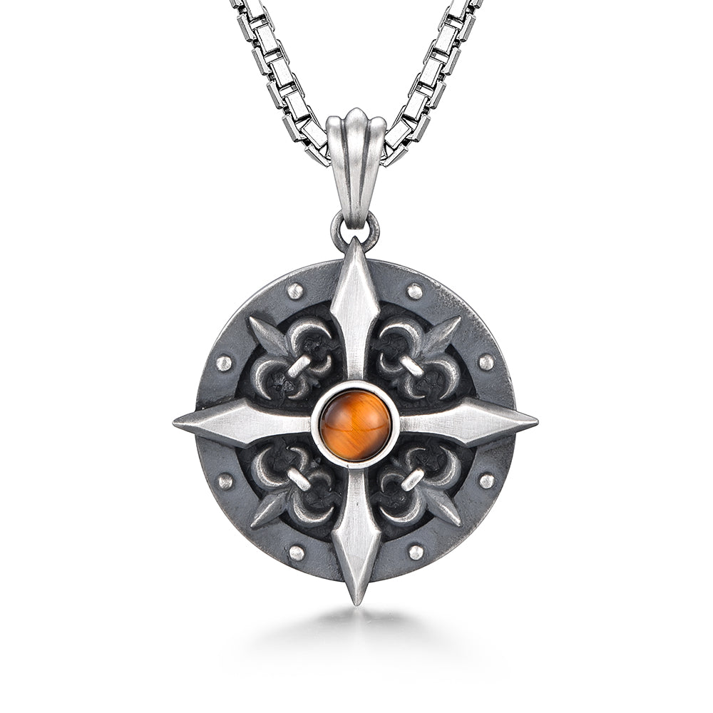 Sterling Silver Vintage High Street Cross Pendants