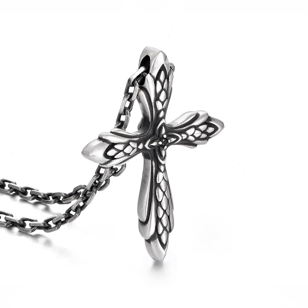 Sterling Silver Cross Vintage Pendants
