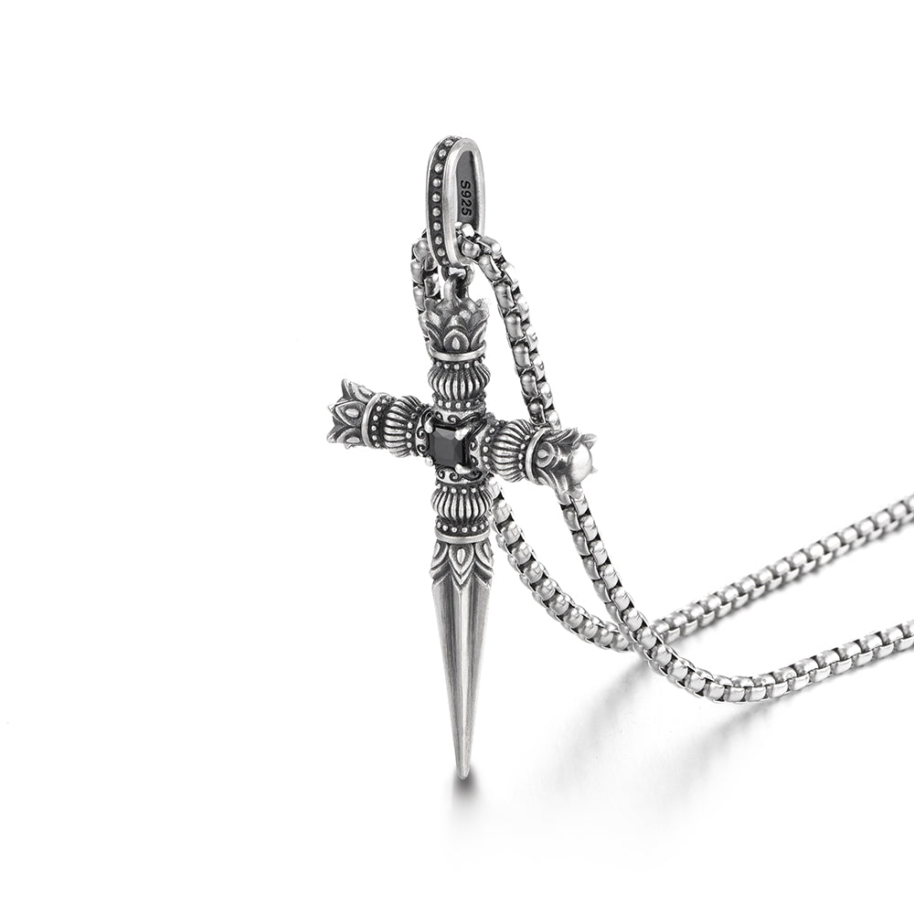 Sterling Silver Cross Vintage High Street Pendants