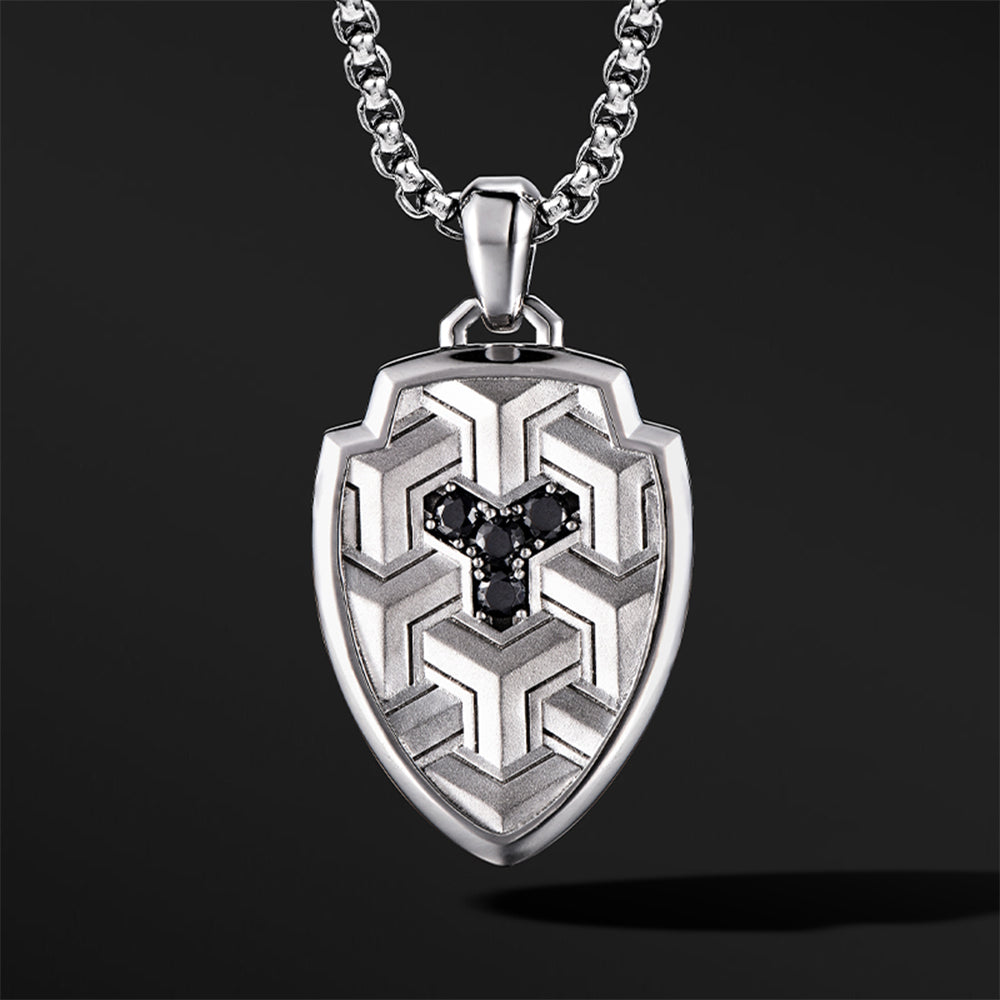 Original Design Armor Sterling Silver Pendants