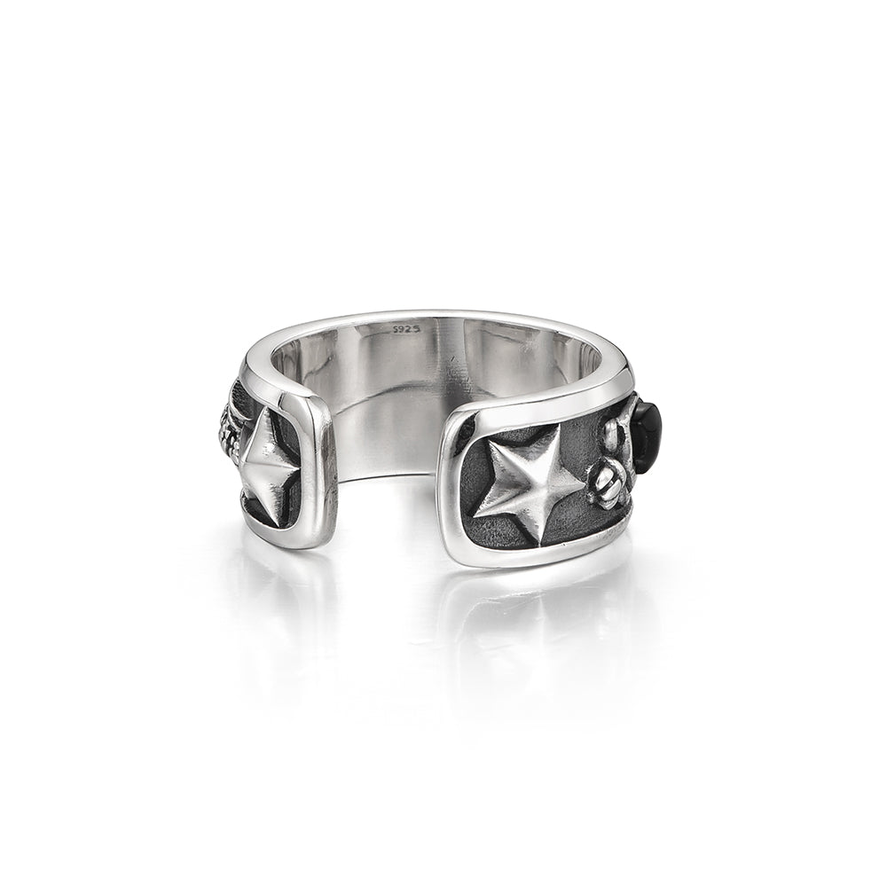 Sterling Silver Vintage Crown Rings