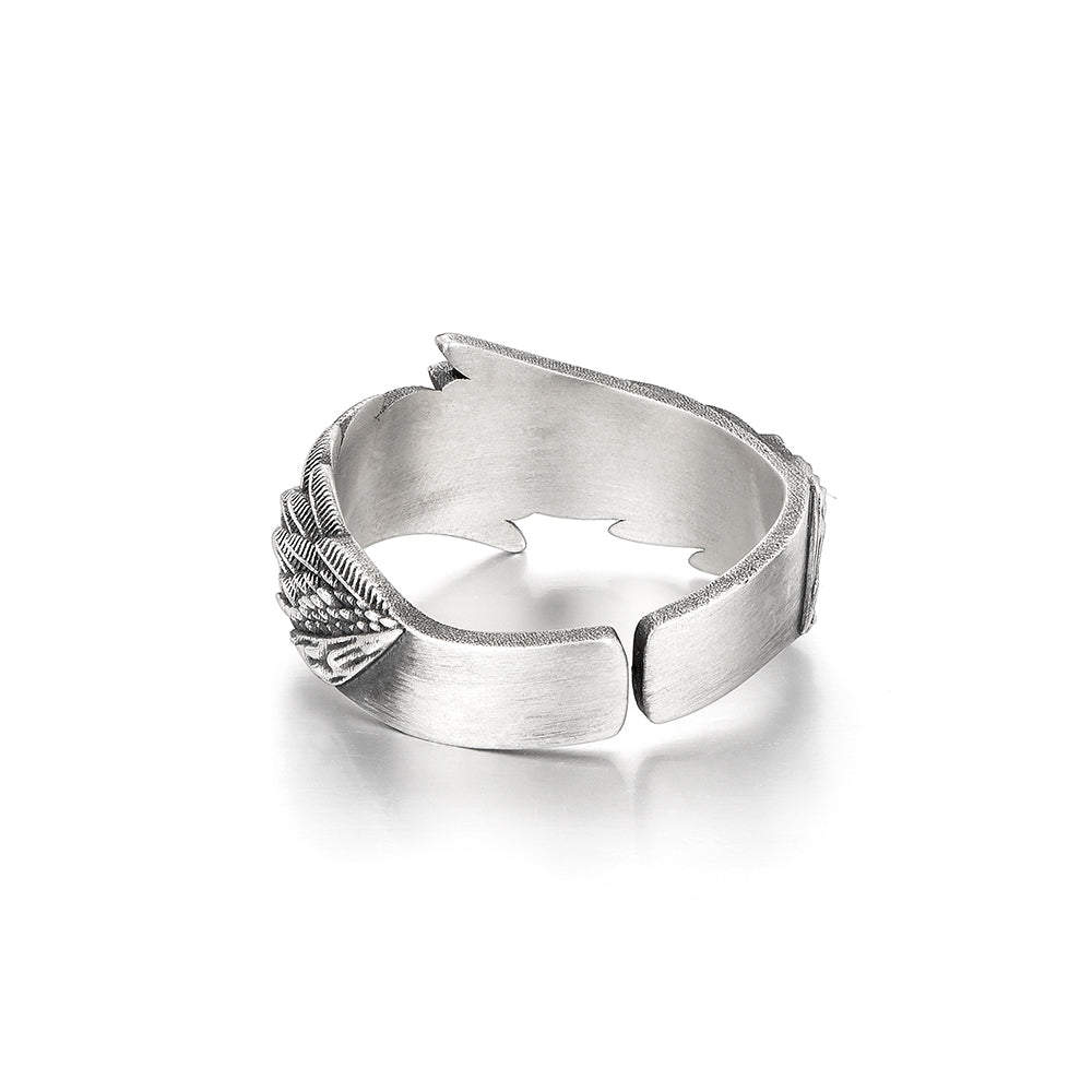 Angel Wings Sterling Silver Rings