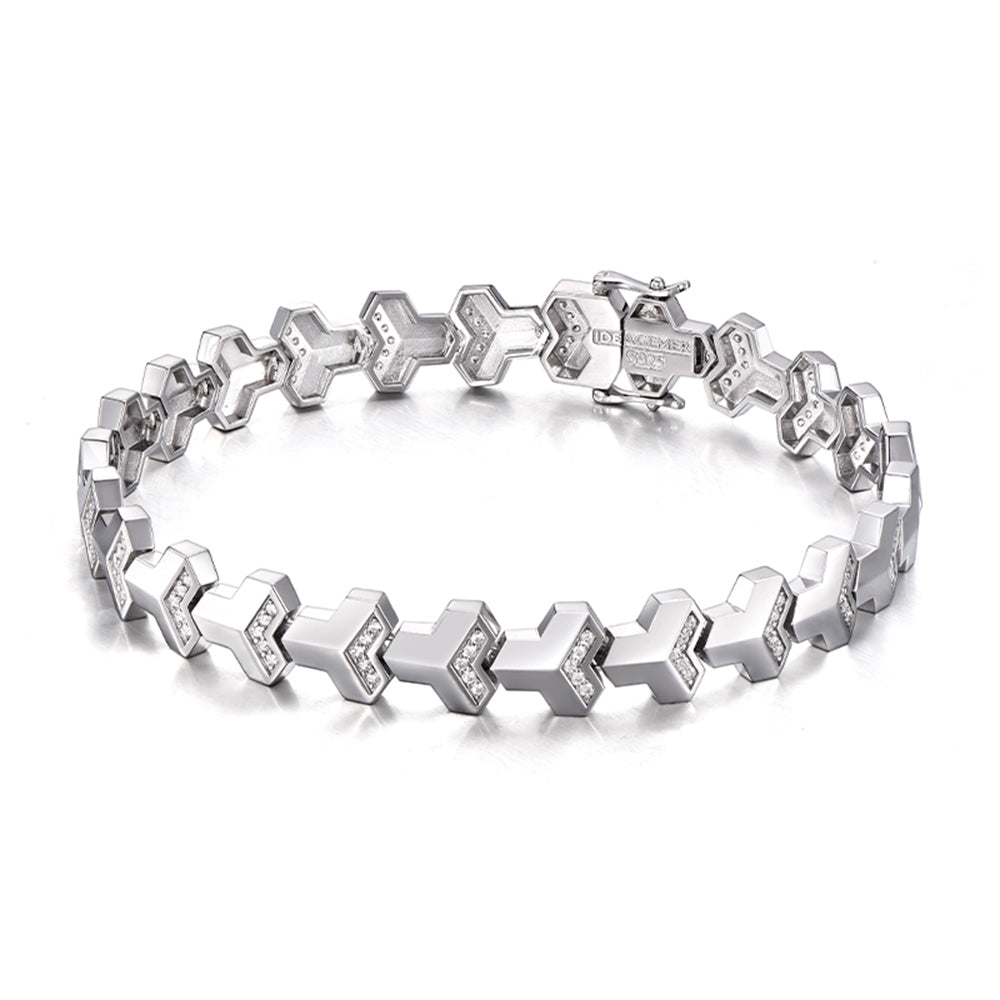 18K Gold Diamond Jewelry Custom Armor Bracelets