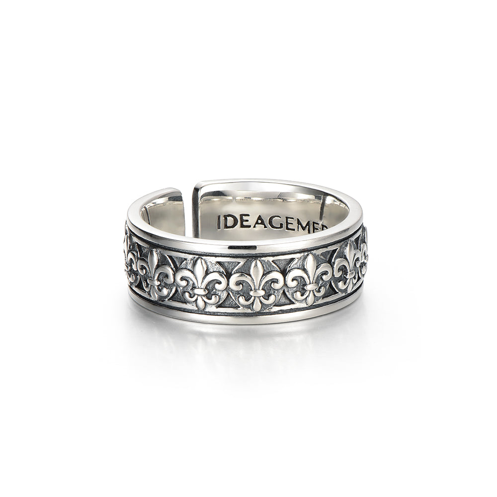 Iris Adjustable Sterling Silver Rings