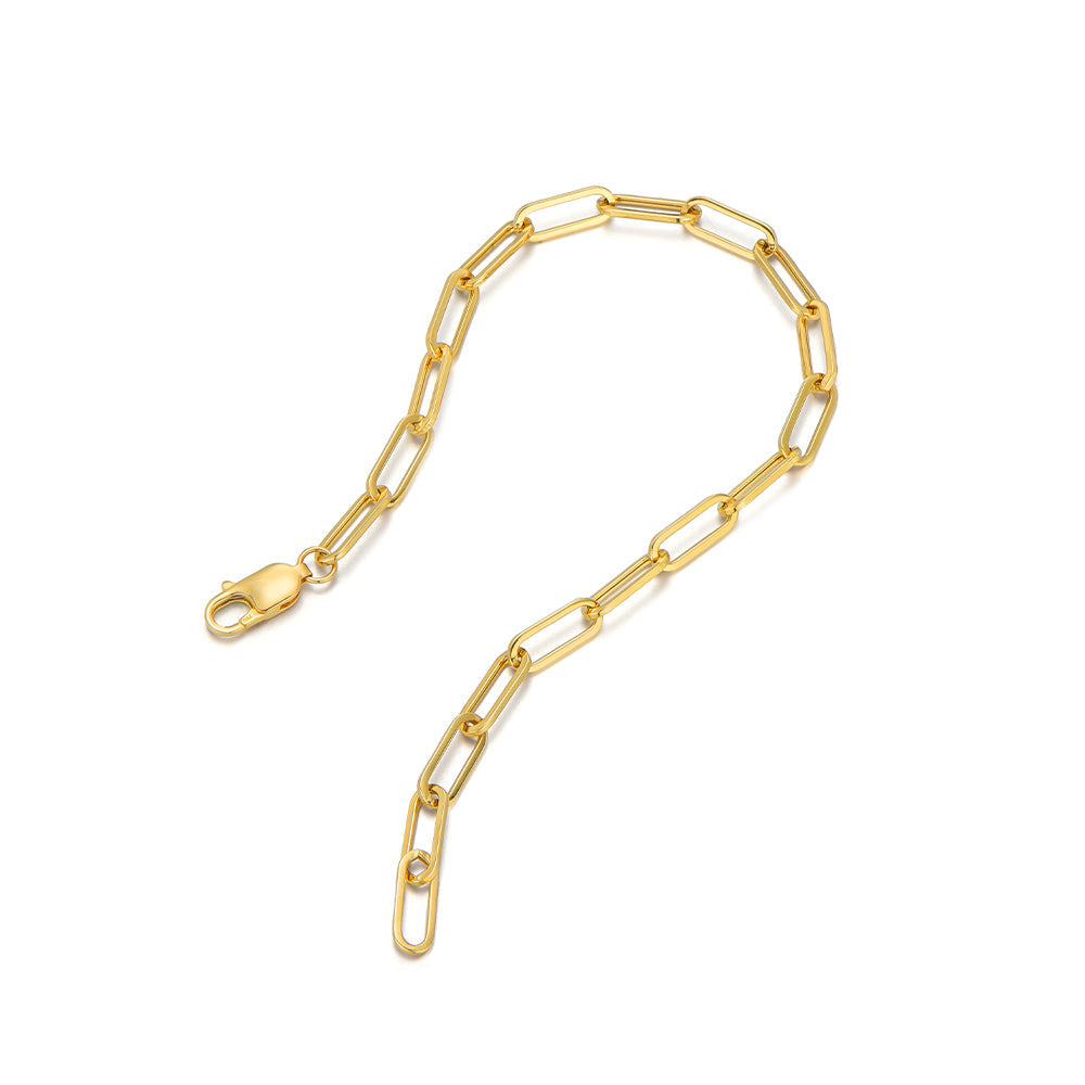 18K Gold Bracelets Customizated