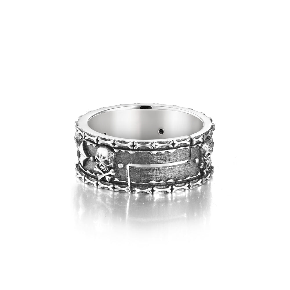 Designer Skull Sterling Silver Rings
