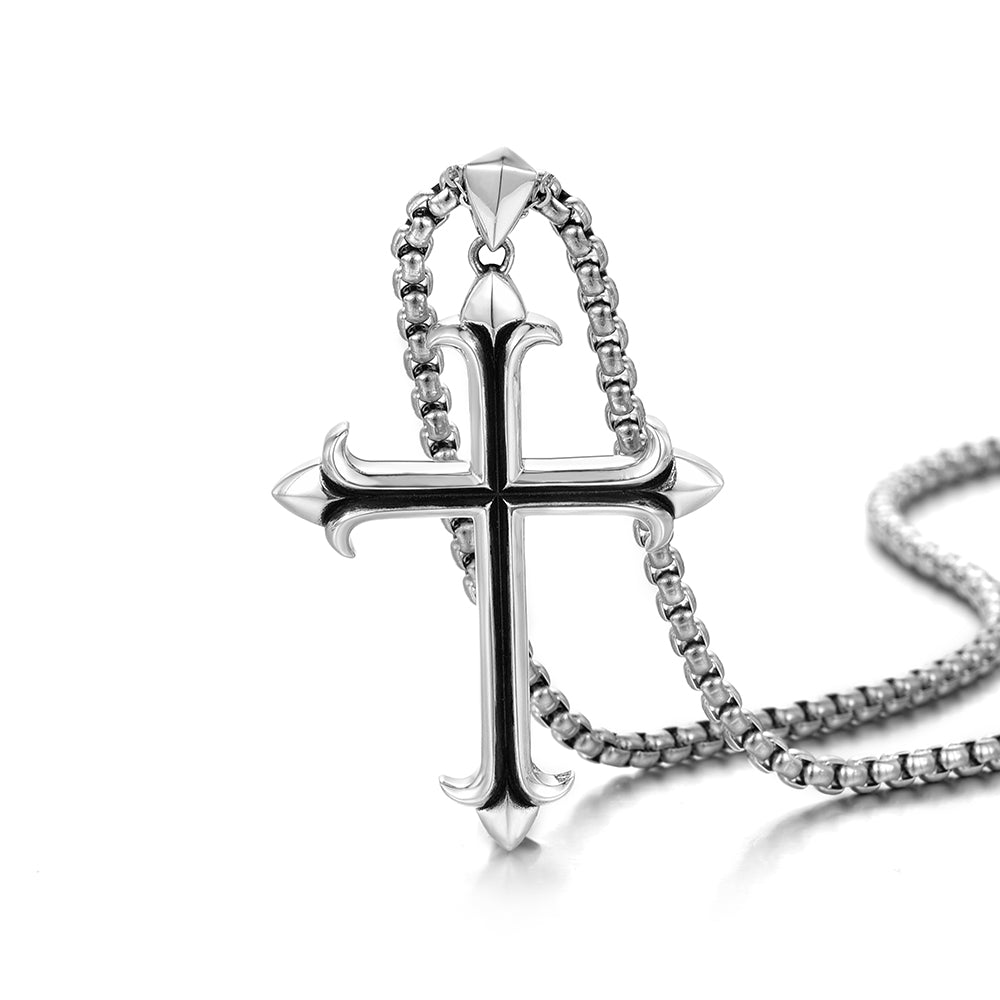 Cross Sterling Silver Necklace Trend Pendants
