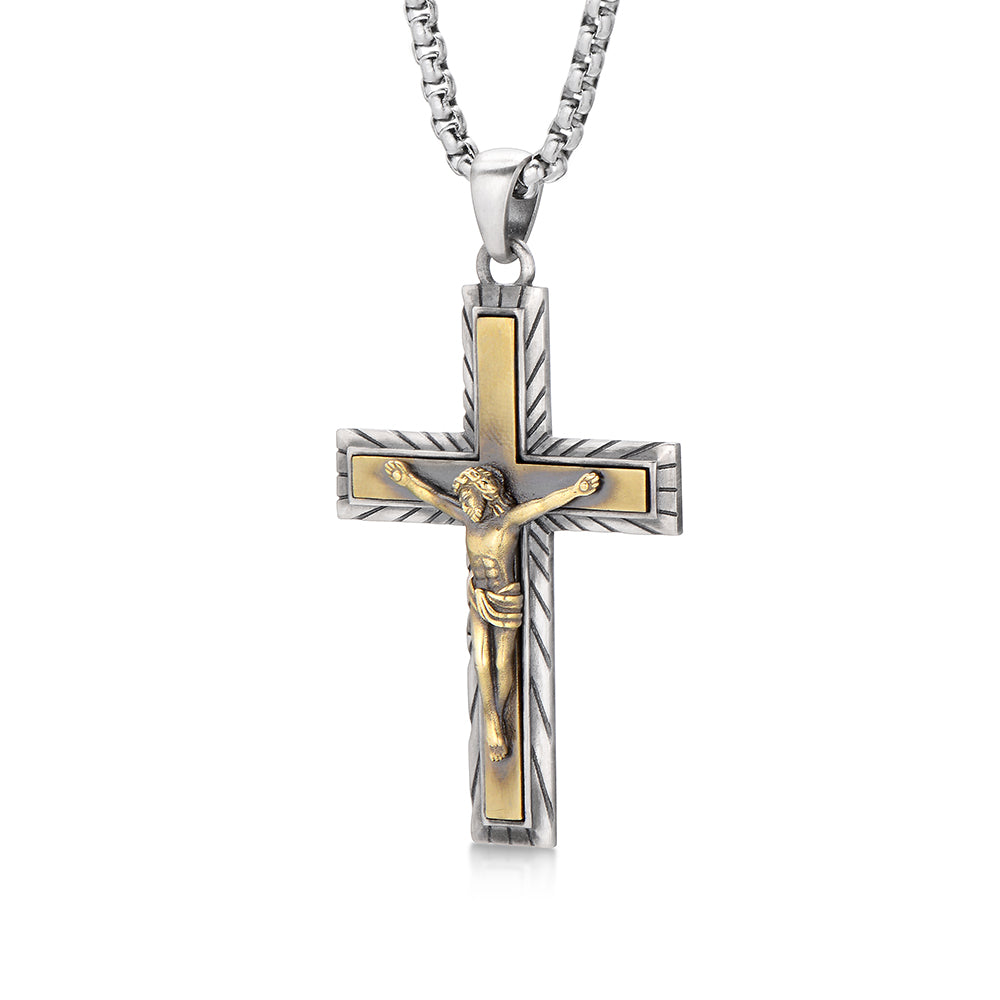 Sterling Silver Cross Necklace Vintage High Street Pendants