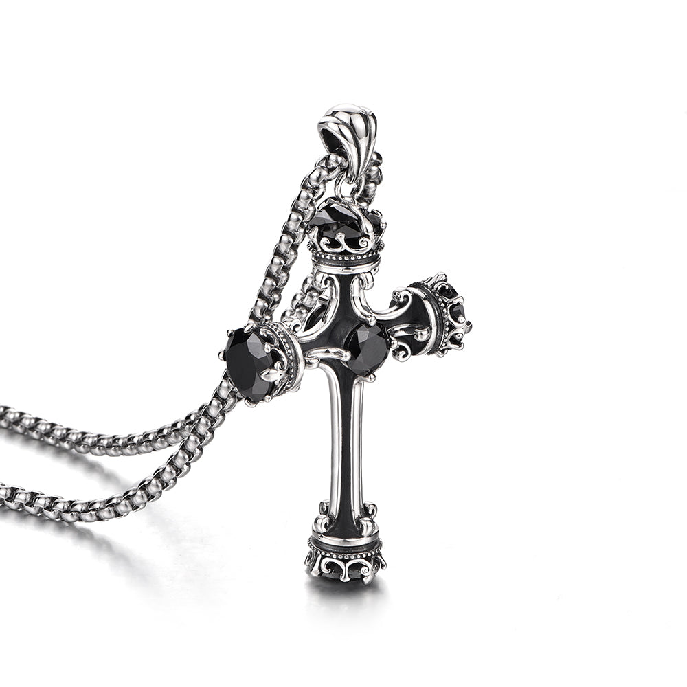 Cross Pendants With Zircon