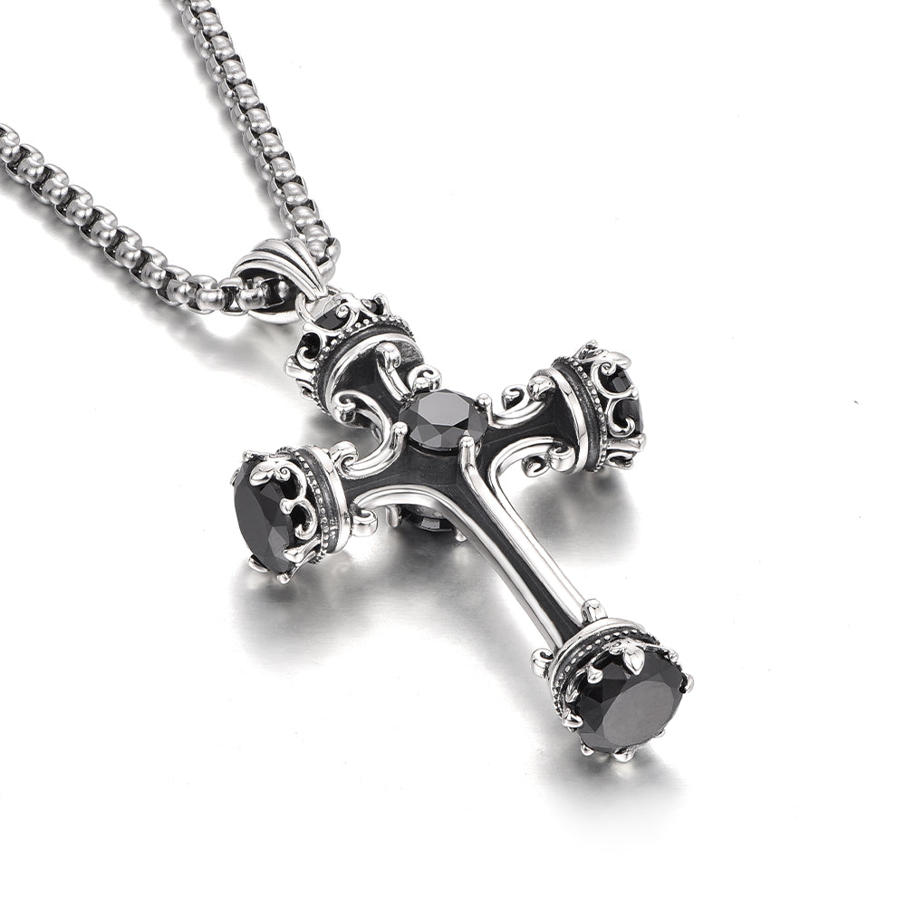 Cross Pendants With Zircon