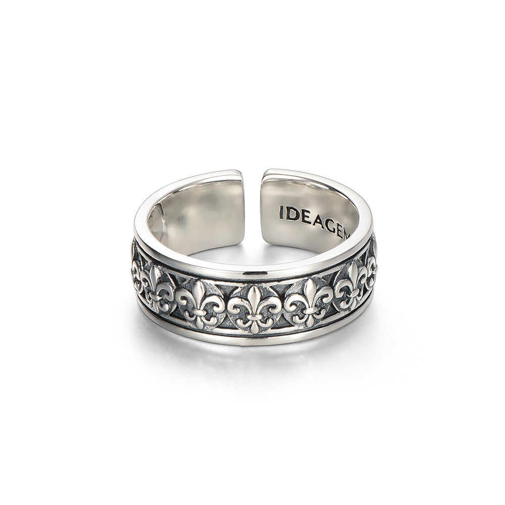 Iris Adjustable Sterling Silver Rings