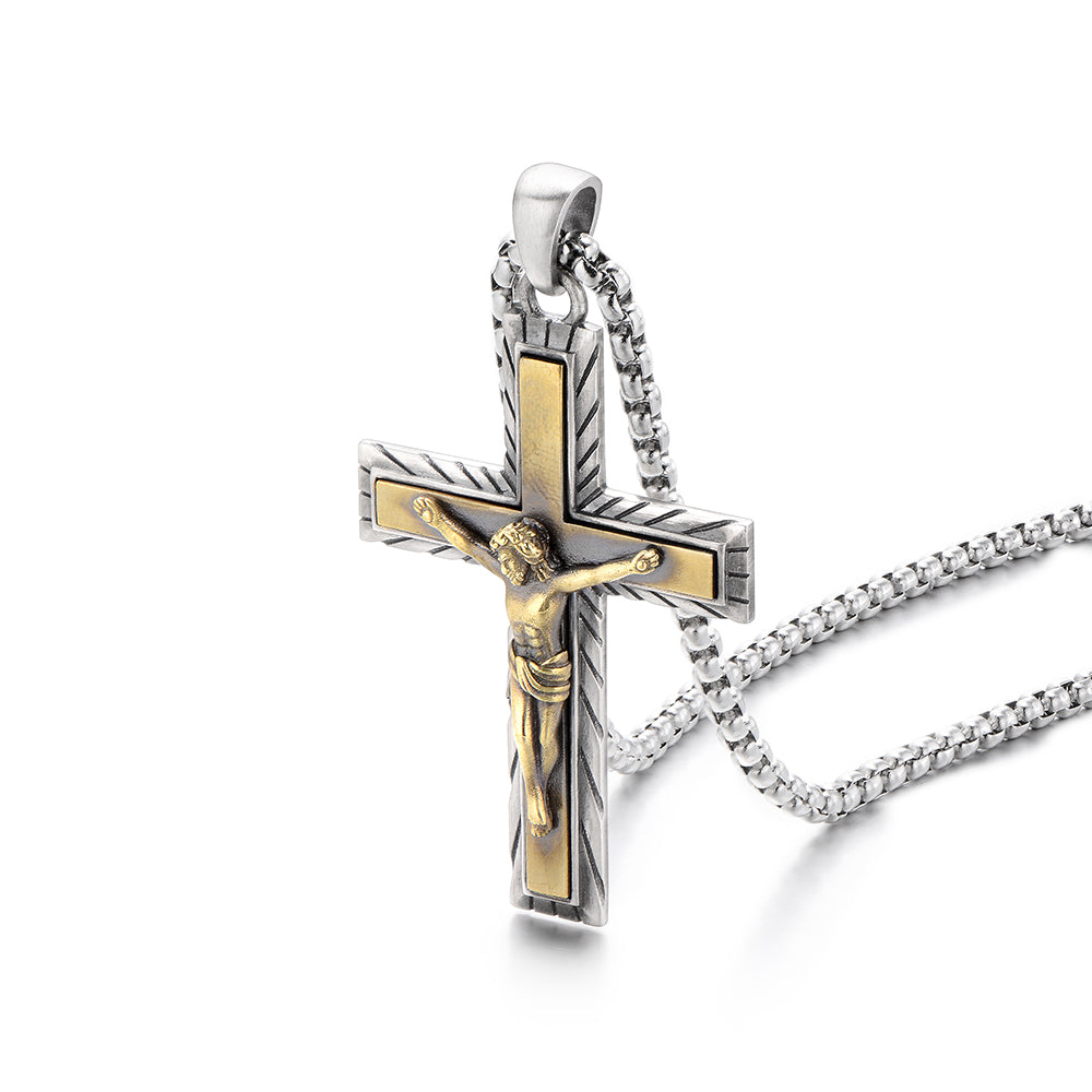 Sterling Silver Cross Necklace Vintage High Street Pendants
