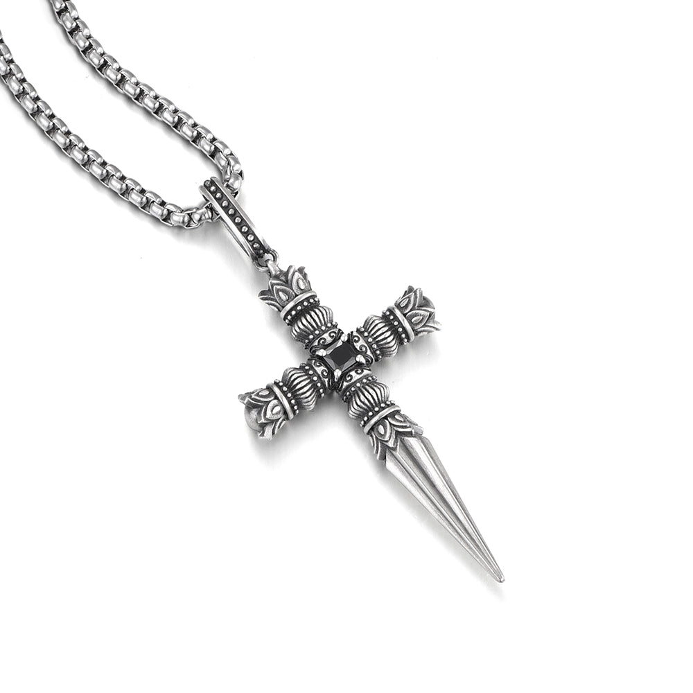Sterling Silver Cross Vintage High Street Pendants