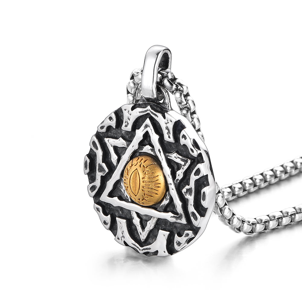 Eye Of God Sterling Silver Pendants