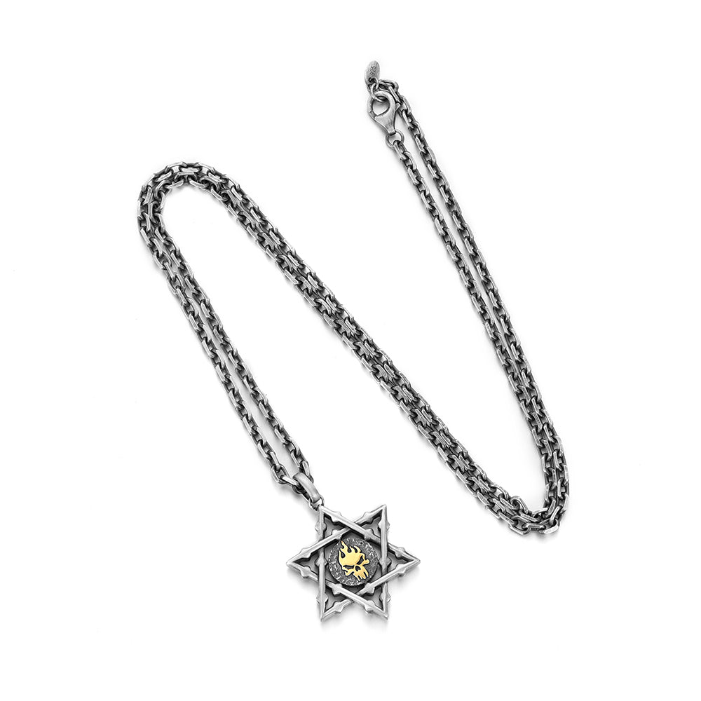 Sterling Silver Hexagram Pendants