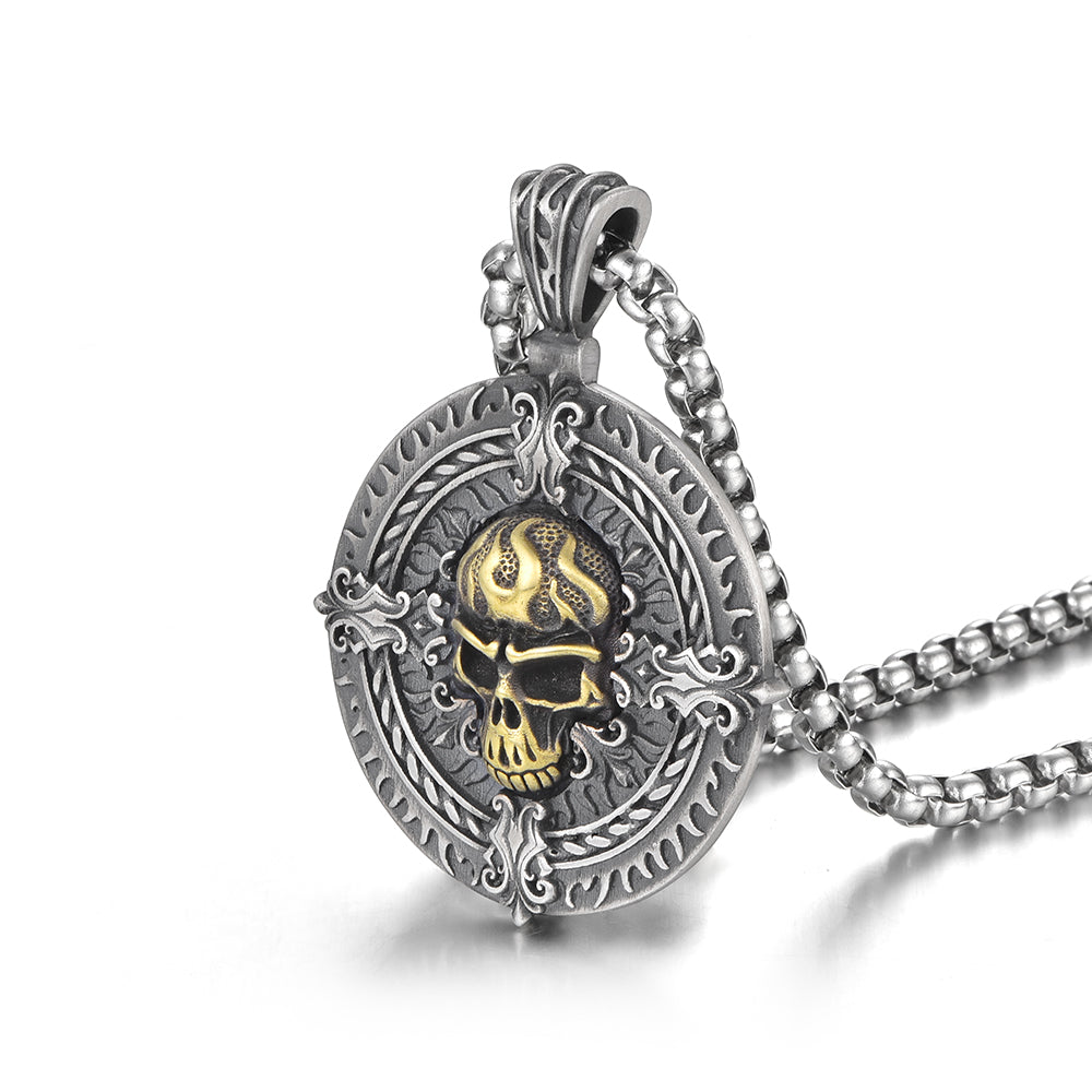 Skull Sterling Silver Necklace Pendants