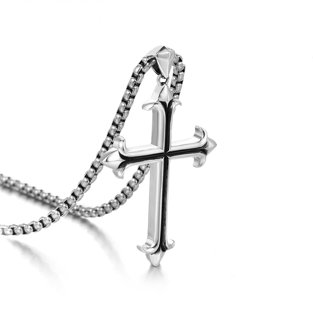 Cross Sterling Silver Necklace Trend Pendants