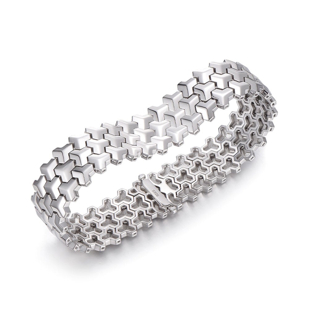 18K Gold Diamond Jewelry Custom Armor Bracelets