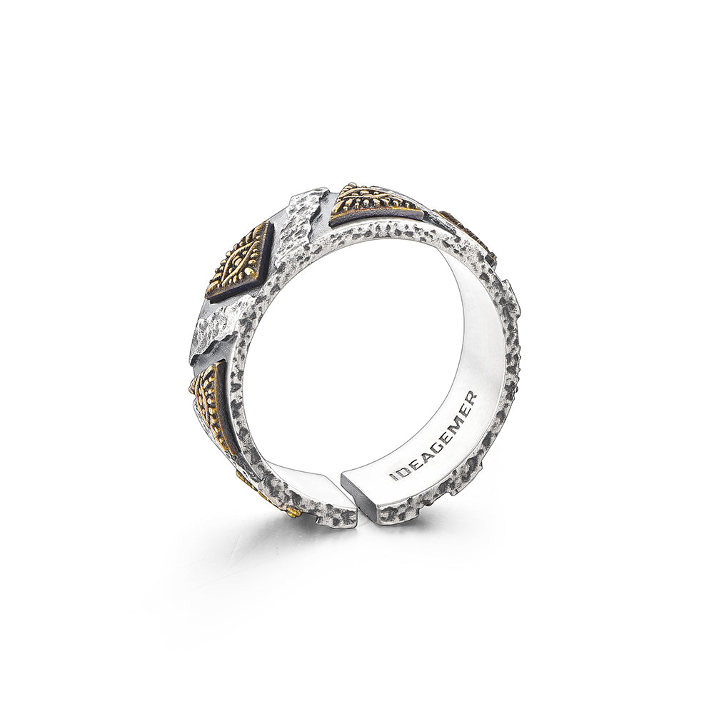 Eye Of God Sterling Silver Rings