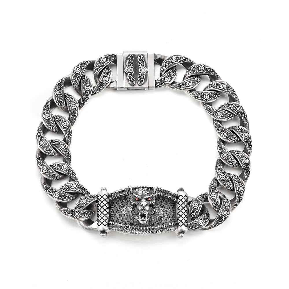 Lion Sterling Silver Bracelets