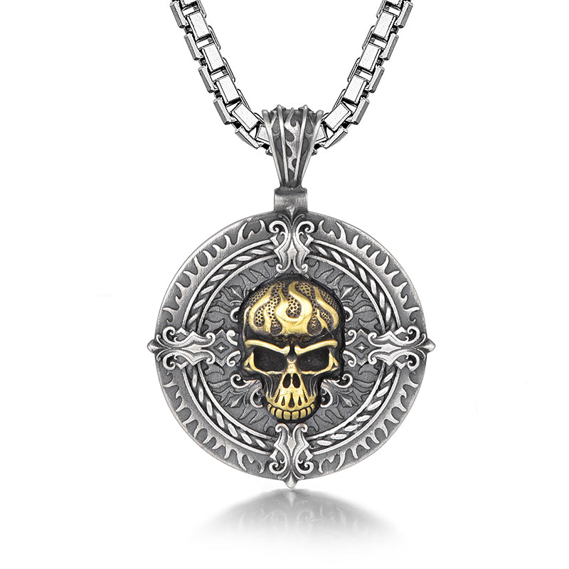 Skull Sterling Silver Necklace Pendants