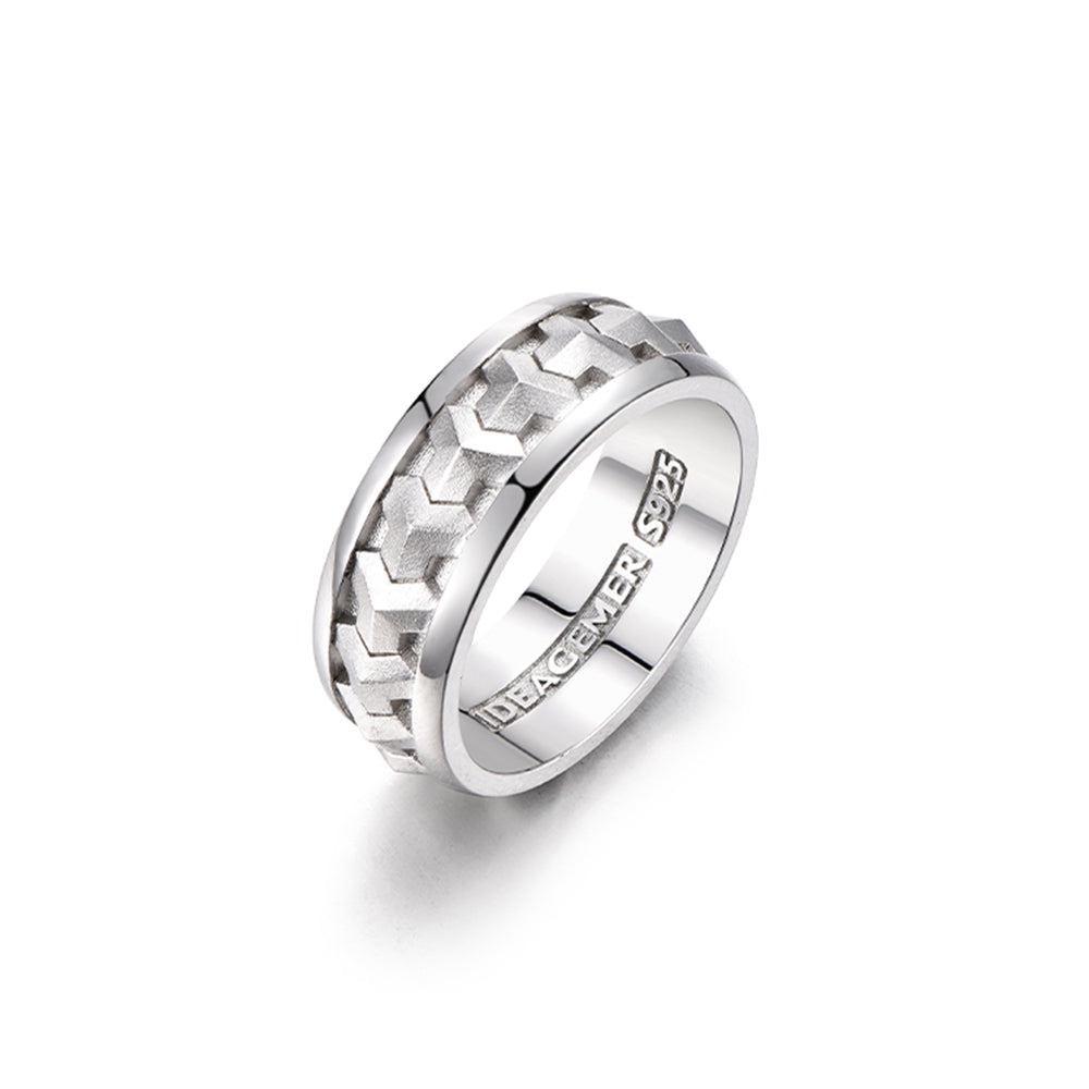 Sterling Silver Armor Rings-Customized