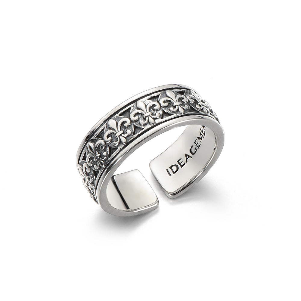 Iris Adjustable Sterling Silver Rings