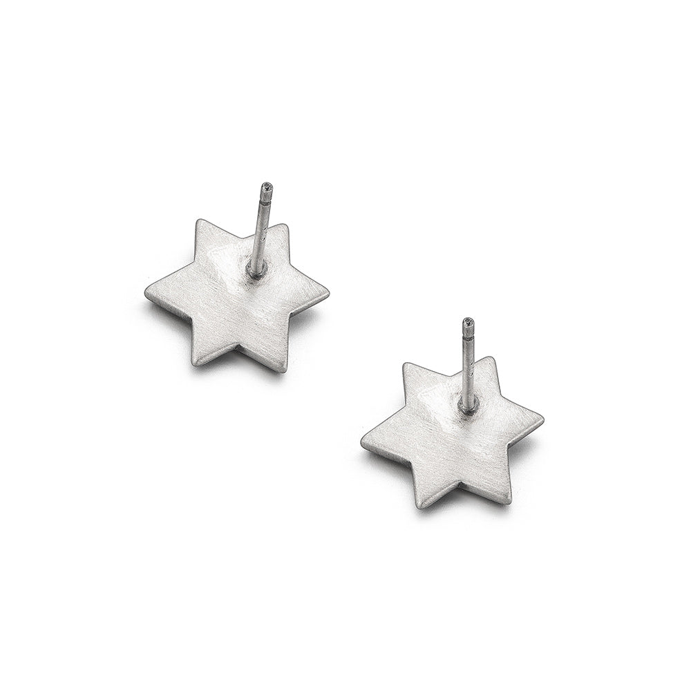 Eye Of God Sterling Silver Earrings