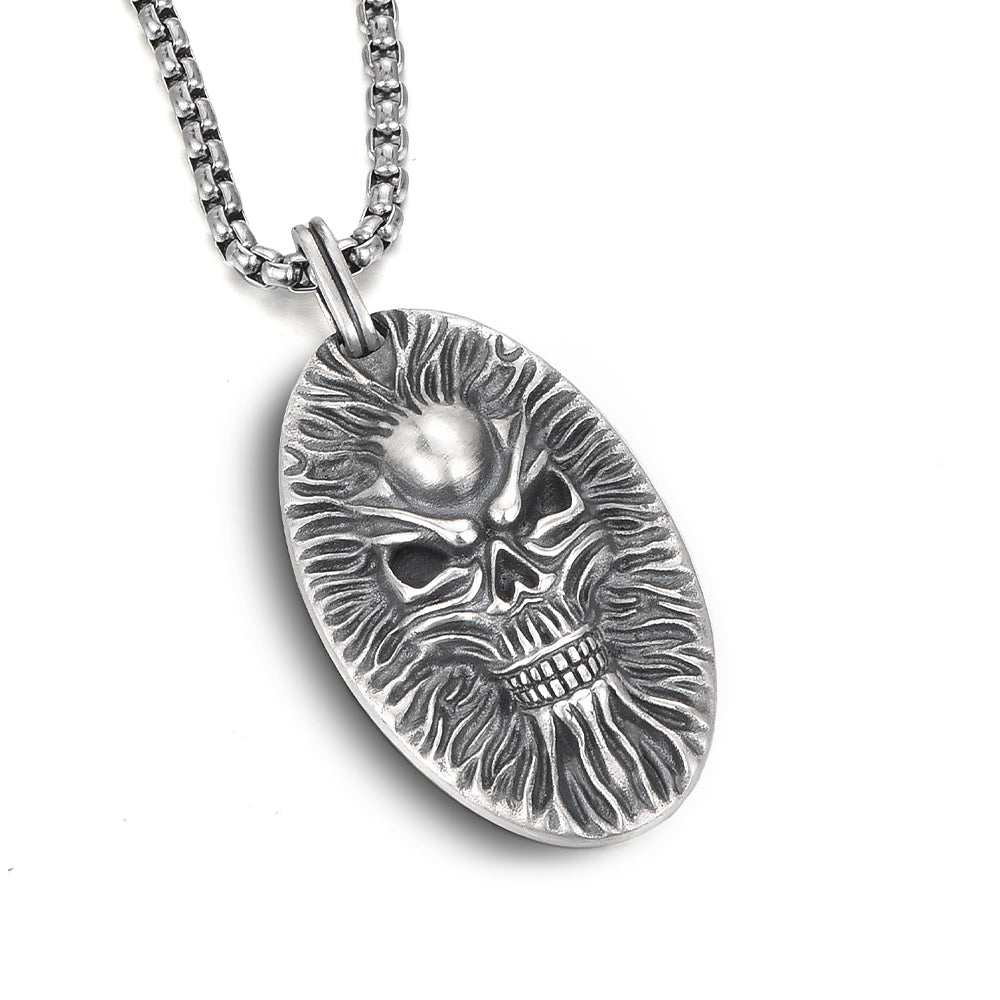 Skull Sterling Silver Necklace Pendants
