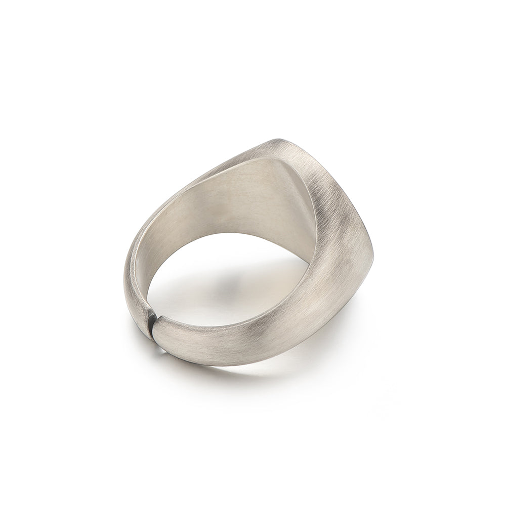 Eye Of God Sterling Silver Signet Rings
