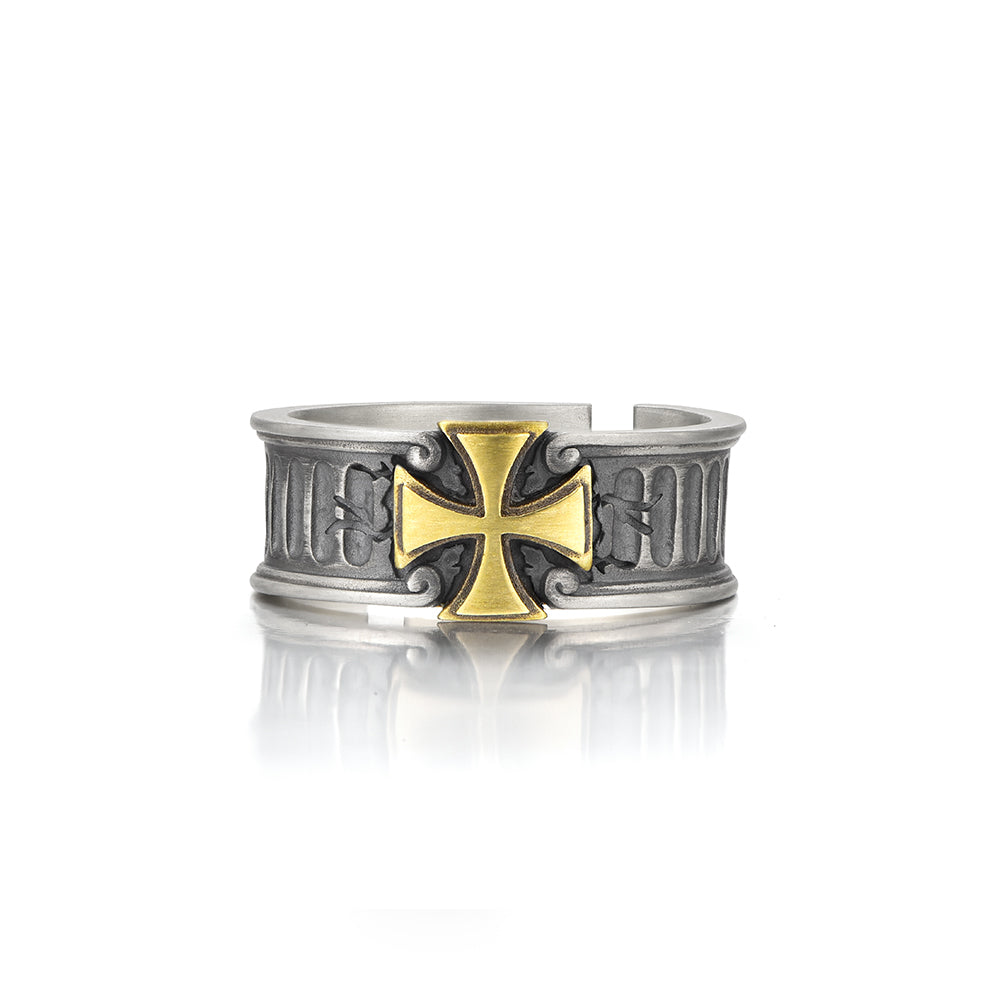 Cross Sterling Silver Rings