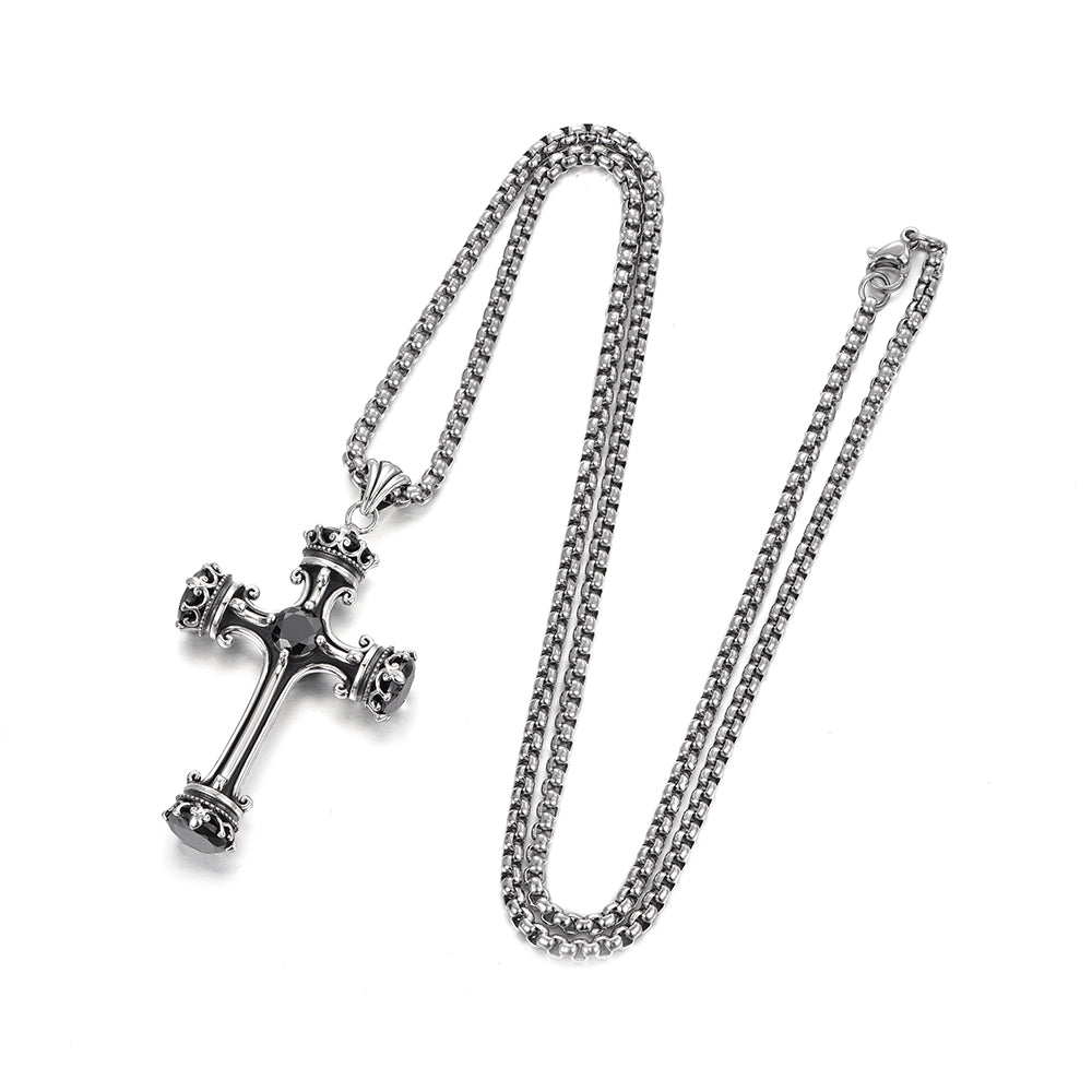 Cross Pendants With Zircon