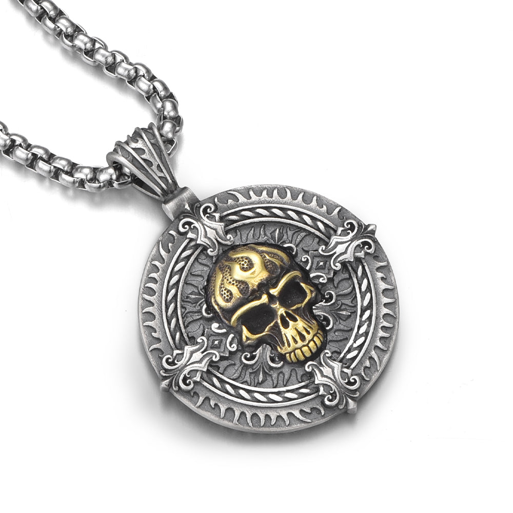 Skull Sterling Silver Necklace Pendants