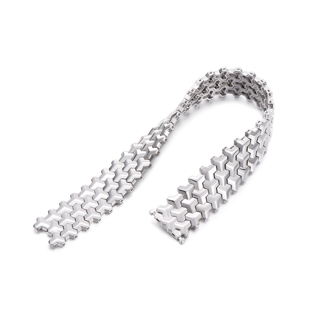 18K Gold Diamond Jewelry Custom Armor Bracelets