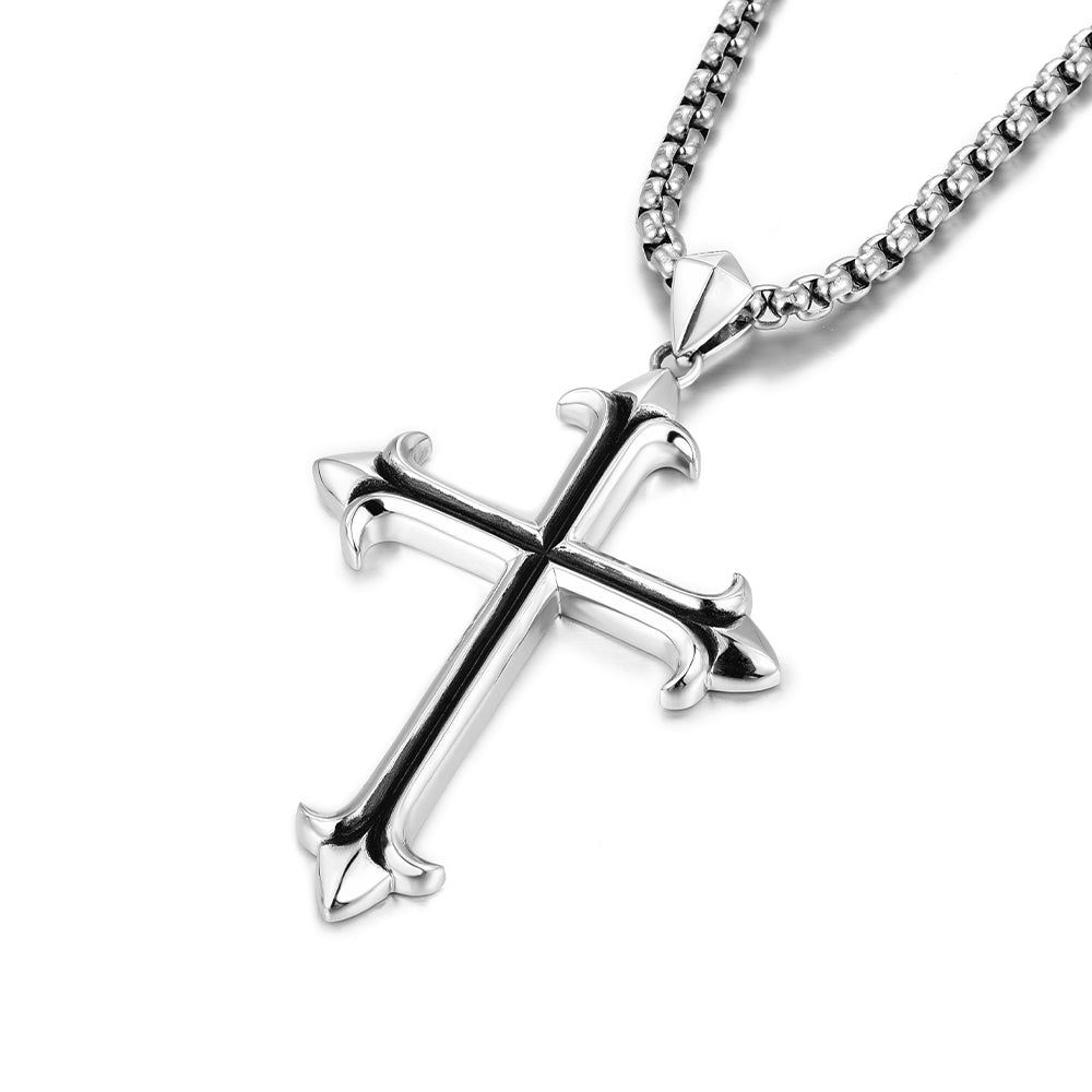 Cross Sterling Silver Necklace Trend Pendants