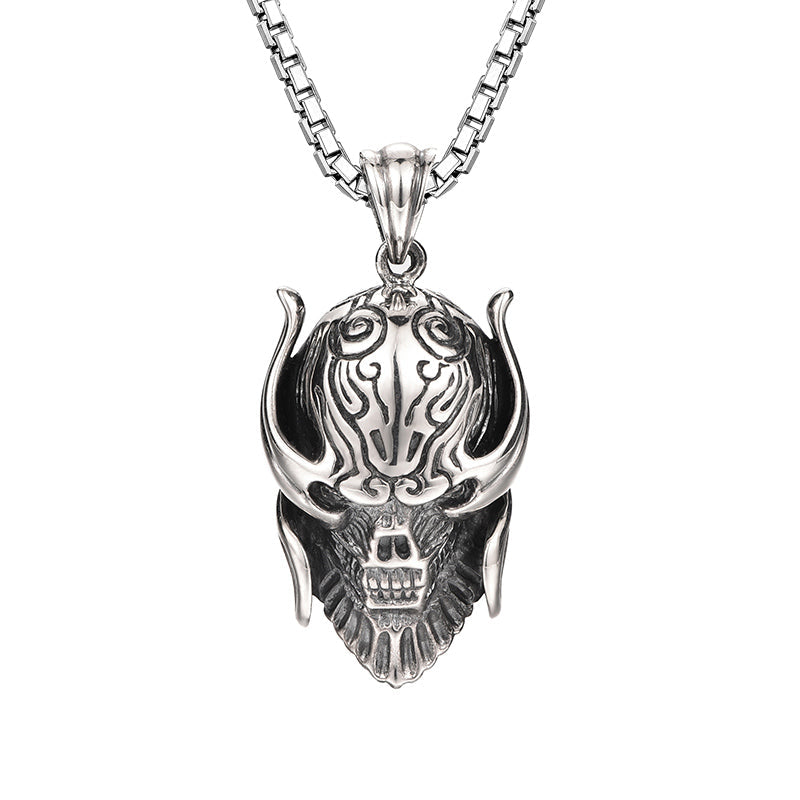 Skull Vintage Sterling Silver Pendants