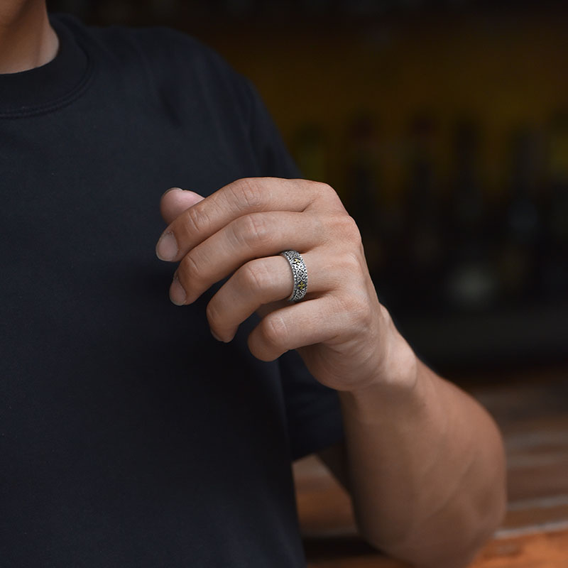 Cross Sterling Silver Rings