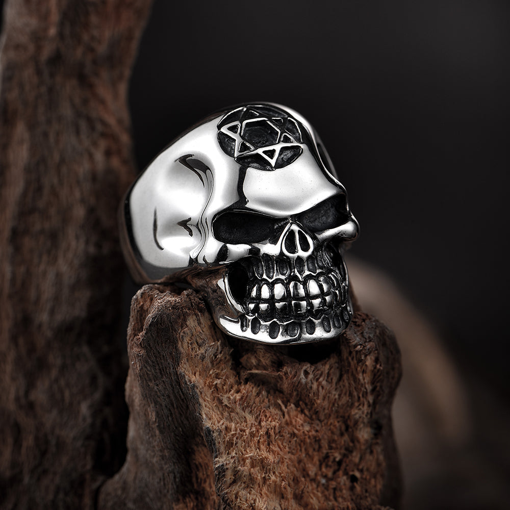 Designer Skull Sterling Silver Rings