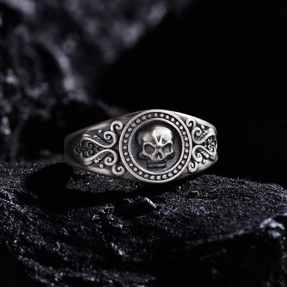 Designer Skull Sterling Silver Rings