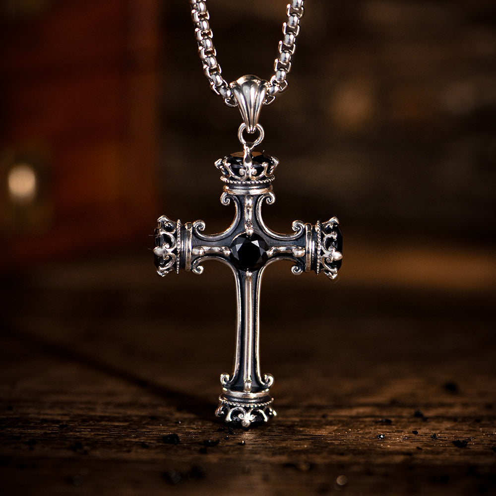Cross Pendants With Zircon