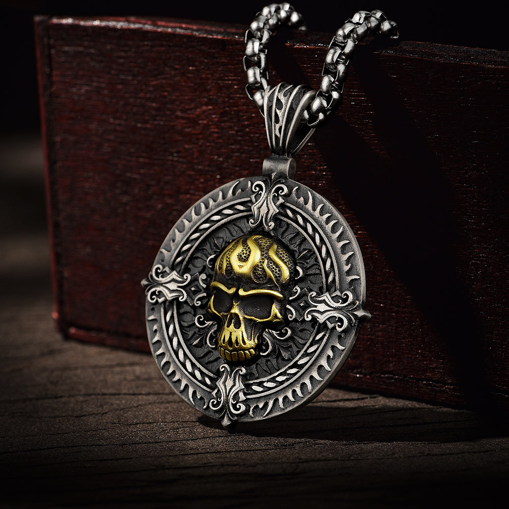 Skull Sterling Silver Necklace Pendants