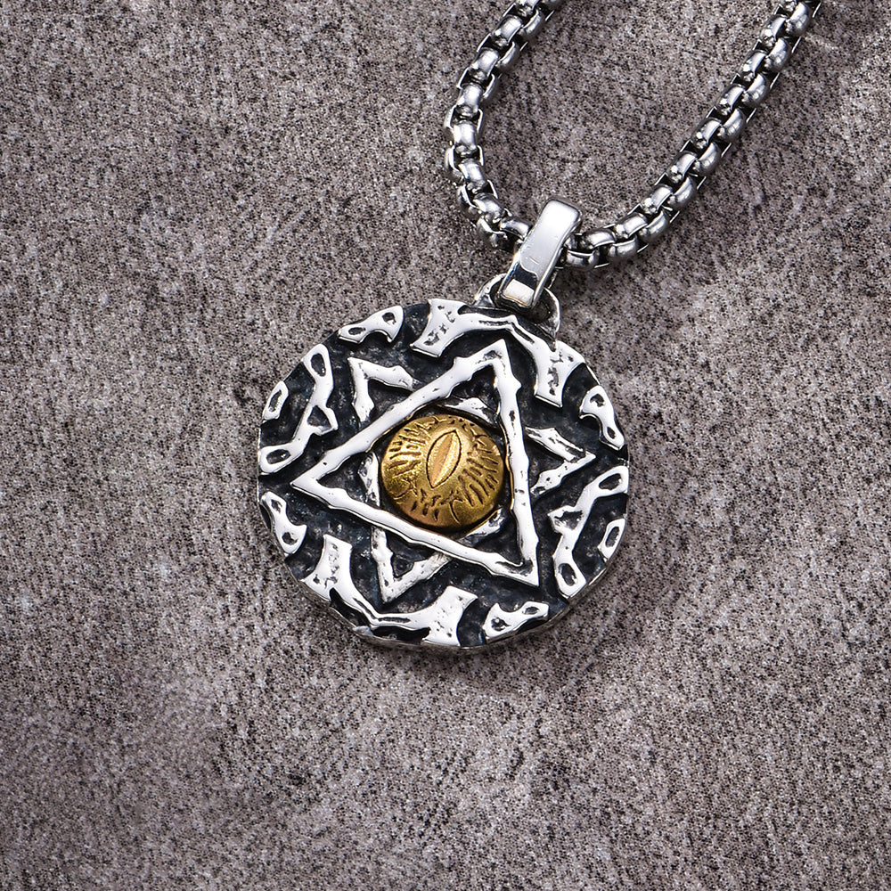 Eye Of God Sterling Silver Pendants