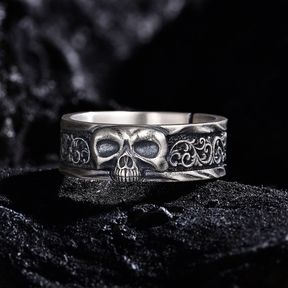 Original Skull Sterling Silver Rings