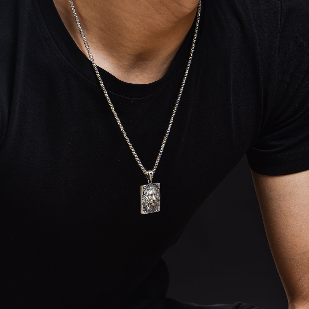 Sterling Silver Lion Pendants