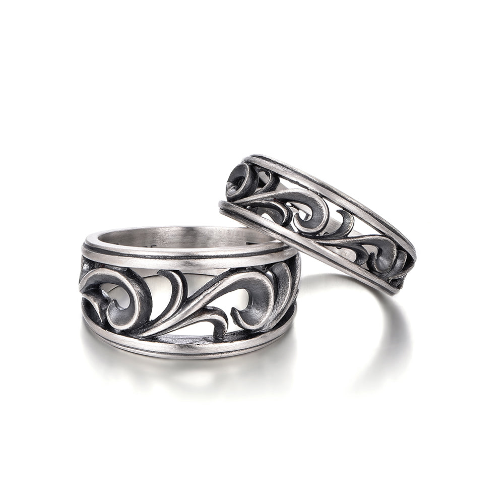 Couple Sterling Silver Vintage Rings