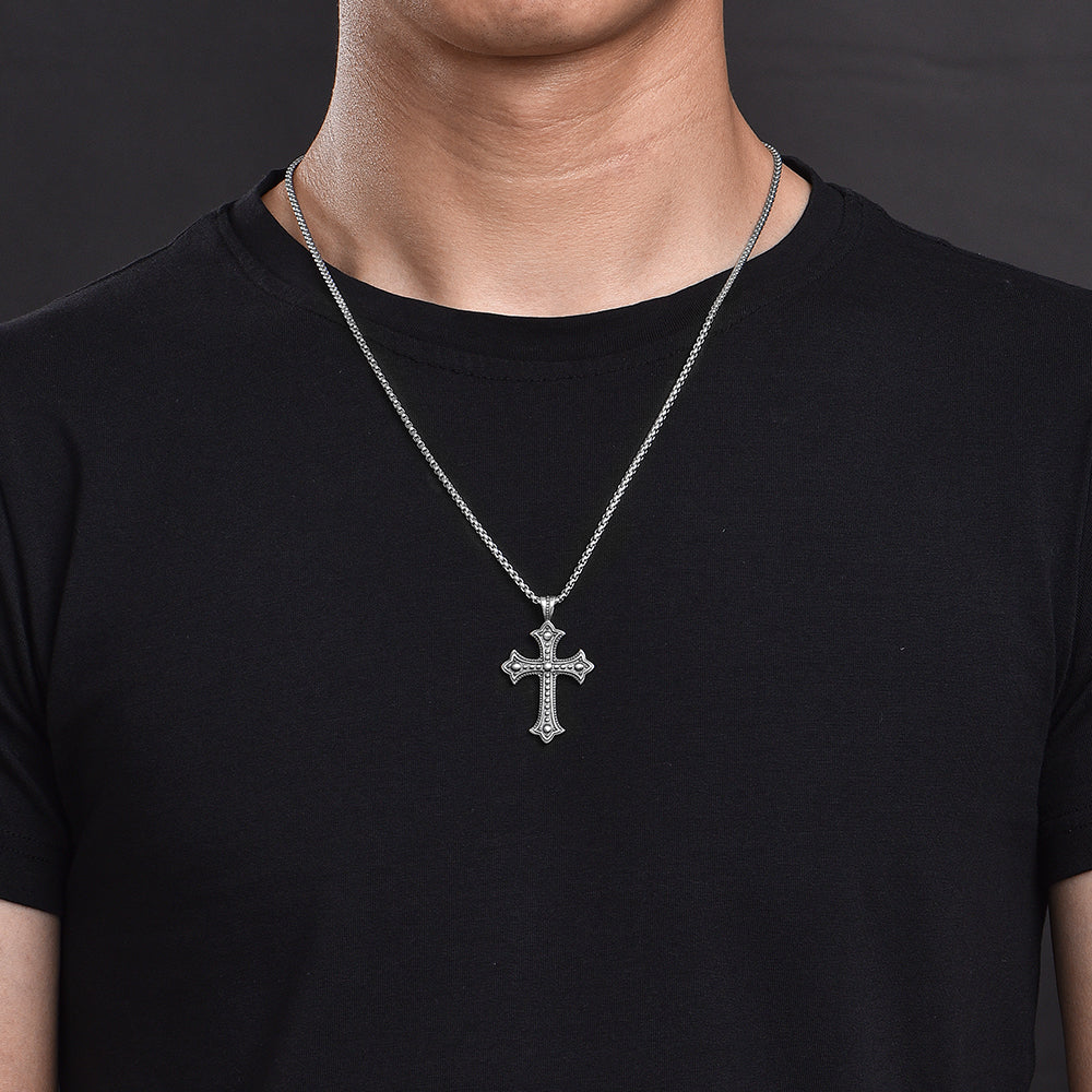 Sterling Silver Cross High Street Pendants
