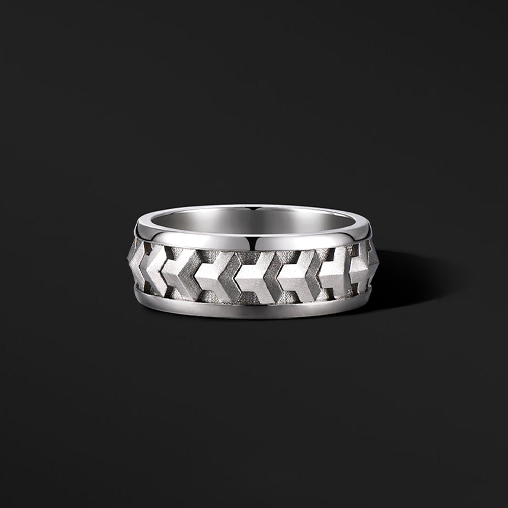 Sterling Silver Armor Rings-Customized
