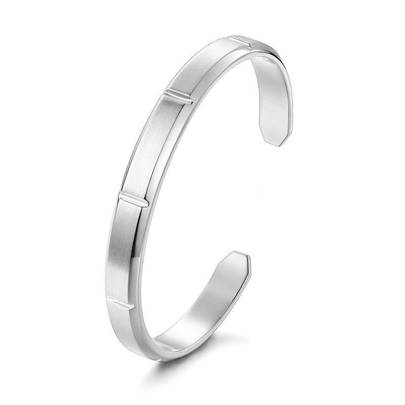 Sterling Silver Trend Open Bracelets